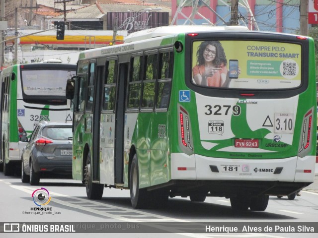 VB Transportes e Turismo 3279 na cidade de Campinas, São Paulo, Brasil, por Henrique Alves de Paula Silva. Número da foto: #10405455.