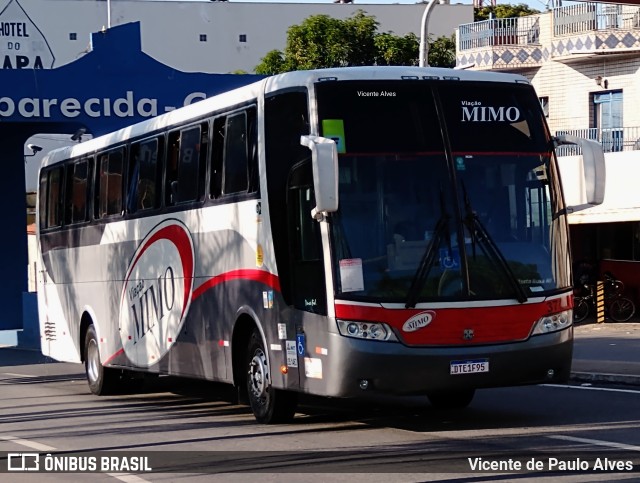 Viação Mimo 3700 na cidade de Aparecida, São Paulo, Brasil, por Vicente de Paulo Alves. ID da foto: 10405581.