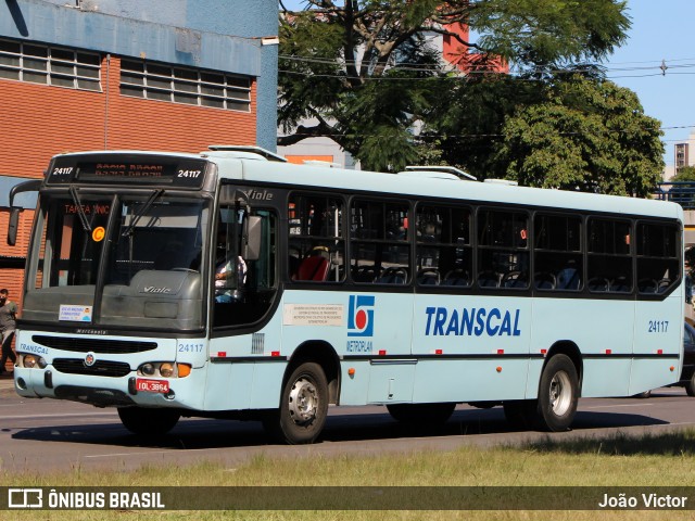 Transcal Sul Transportes Coletivos 24117 na cidade de Porto Alegre, Rio Grande do Sul, Brasil, por João Victor. ID da foto: 10408082.