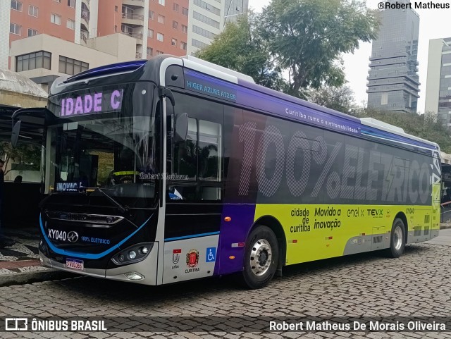 Auto Viação Redentor XY040 na cidade de Curitiba, Paraná, Brasil, por Robert Matheus De Morais Oliveira. ID da foto: 10406283.