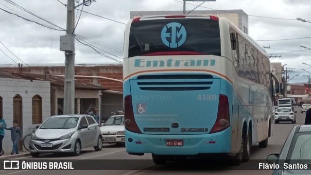 Emtram 4180 na cidade de Barra da Estiva, Bahia, Brasil, por Flávio  Santos. Número da foto: #10407131.