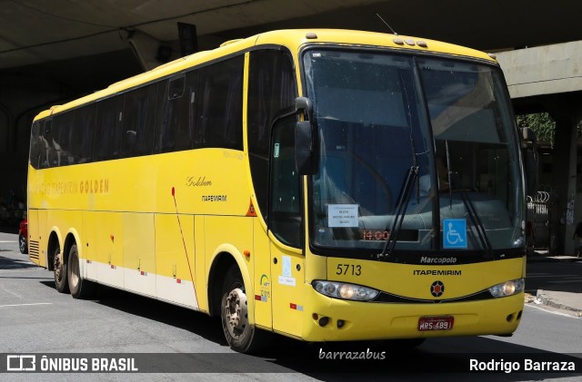 Viação Itapemirim 5713 na cidade de Belo Horizonte, Minas Gerais, Brasil, por Rodrigo Barraza. Número da foto: #10405749.