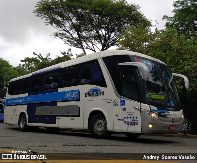 Auto Viação Bragança 11000 na cidade de São Paulo, São Paulo, Brasil, por Andrey  Soares Vassão. Número da foto: #10407196.