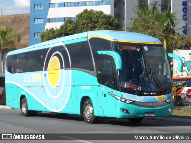 Doce Rio Fretamento e Turismo 3200 na cidade de Aparecida, São Paulo, Brasil, por Marco Aurélio de Oliveira. Número da foto: #10404827.
