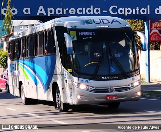 Kuba Turismo 1143 na cidade de Aparecida, São Paulo, Brasil, por Vicente de Paulo Alves. ID da foto: 10405559.