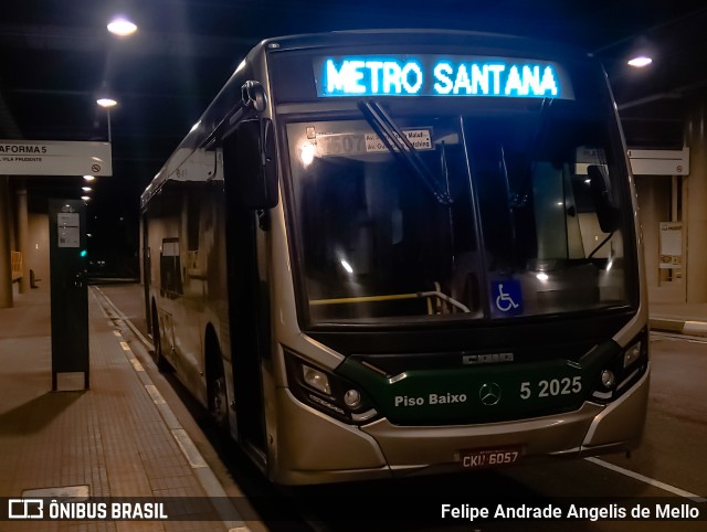 Via Sudeste Transportes S.A. 5 2025 na cidade de São Paulo, São Paulo, Brasil, por Felipe Andrade Angelis de Mello. Número da foto: #10407369.