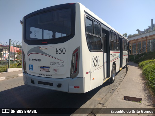 Auto Ônibus Moratense 850 na cidade de Francisco Morato, São Paulo, Brasil, por Espedito de Brito Gomes. ID da foto: 10405598.