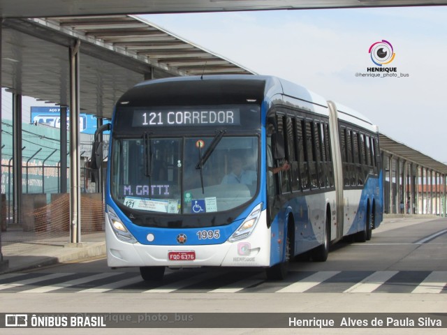 VB Transportes e Turismo 1995 na cidade de Campinas, São Paulo, Brasil, por Henrique Alves de Paula Silva. Número da foto: #10405458.