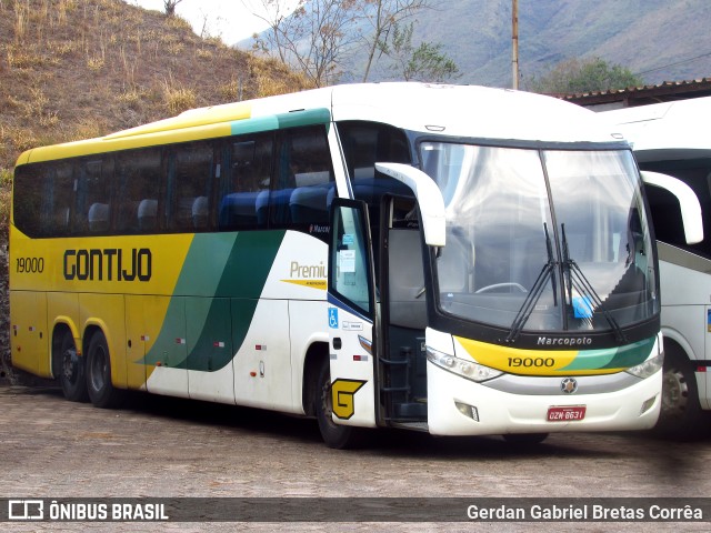 Empresa Gontijo de Transportes 19000 na cidade de Ouro Preto, Minas Gerais, Brasil, por Gerdan Gabriel Bretas Corrêa. ID da foto: 10409293.