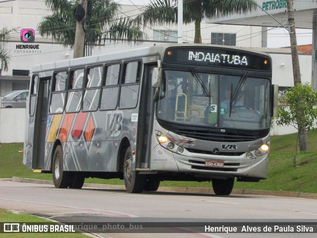 VB Transportes e Turismo 11007 na cidade de Indaiatuba, São Paulo, Brasil, por Henrique Alves de Paula Silva. ID da foto: 10408940.