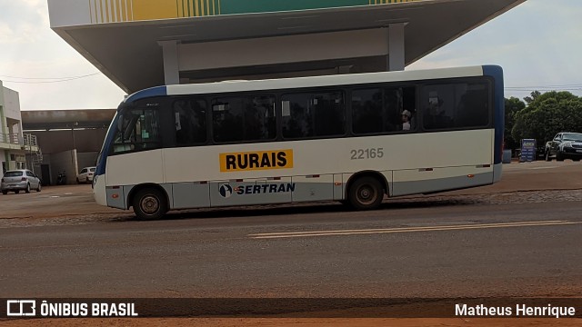 SERTRAN Ribeirão Preto - Sertãozinho Transporte Coletivo 22165 na cidade de Deodápolis, Mato Grosso do Sul, Brasil, por Matheus Henrique. ID da foto: 10409357.