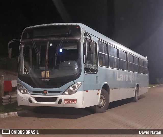 Laranjal Transportes 544 na cidade de Candiota, Rio Grande do Sul, Brasil, por David Natan. ID da foto: 10409117.