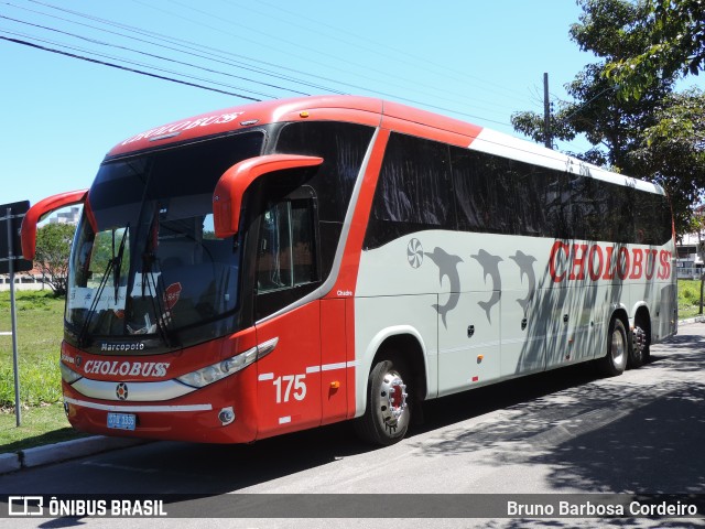 Cholo Buss 175 na cidade de Florianópolis, Santa Catarina, Brasil, por Bruno Barbosa Cordeiro. ID da foto: 10410868.