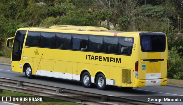 Viação Itapemirim 45501 na cidade de Santa Isabel, São Paulo, Brasil, por George Miranda. Número da foto: #10409768.