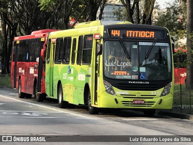 Santo Antônio Transportes Niterói 2.2.117 na cidade de Niterói, Rio de Janeiro, Brasil, por Luiz Eduardo Lopes da Silva. Número da foto: #10409297.