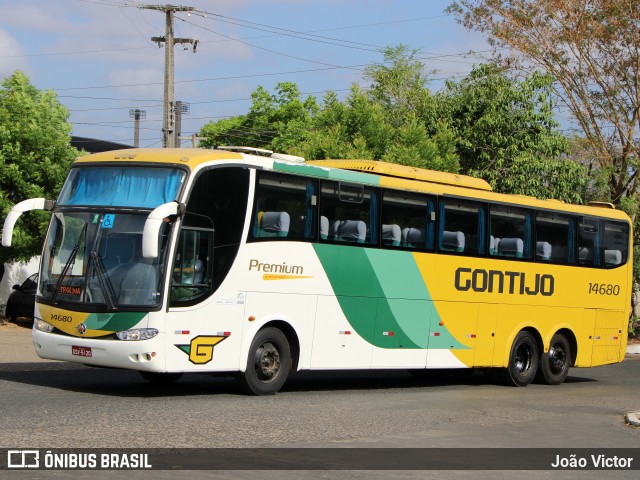 Empresa Gontijo de Transportes 14680 na cidade de Teresina, Piauí, Brasil, por João Victor. Número da foto: #10410760.