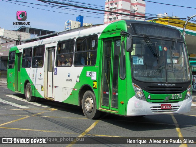 VB Transportes e Turismo 3170 na cidade de Campinas, São Paulo, Brasil, por Henrique Alves de Paula Silva. Número da foto: #10409067.