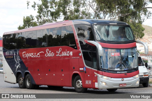 Expresso São Luiz 8030 na cidade de Caruaru, Pernambuco, Brasil, por Victor Hugo. Número da foto: #10410882.