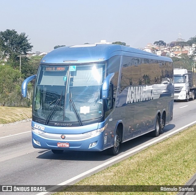 Viação Águia Branca 32710 na cidade de São José dos Campos, São Paulo, Brasil, por Rômulo Santos. ID da foto: 10409705.