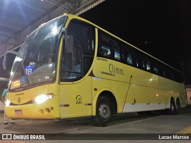 Viação Itapemirim 8639 na cidade de Vitória, Espírito Santo, Brasil, por Lucas Marcos. Número da foto: #10408631.