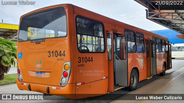Viação Nobel 31044 na cidade de Fazenda Rio Grande, Paraná, Brasil, por Lucas Weber Calizario. Número da foto: #10409924.