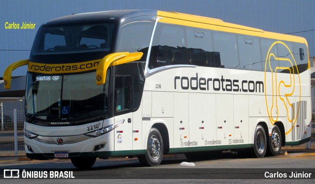 RodeRotas - Rotas de Viação do Triângulo 2210 na cidade de Goiânia, Goiás, Brasil, por Carlos Júnior. Número da foto: #10410373.