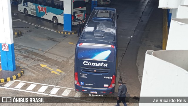 Viação Cometa 719651 na cidade de Rio de Janeiro, Rio de Janeiro, Brasil, por Zé Ricardo Reis. ID da foto: 10409856.