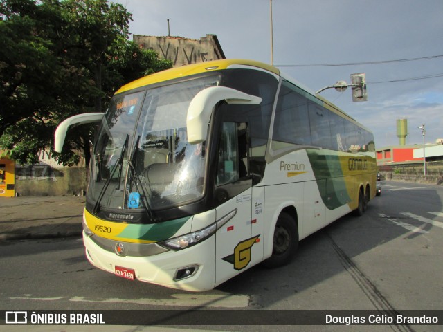 Empresa Gontijo de Transportes 19520 na cidade de Belo Horizonte, Minas Gerais, Brasil, por Douglas Célio Brandao. ID da foto: 10410427.