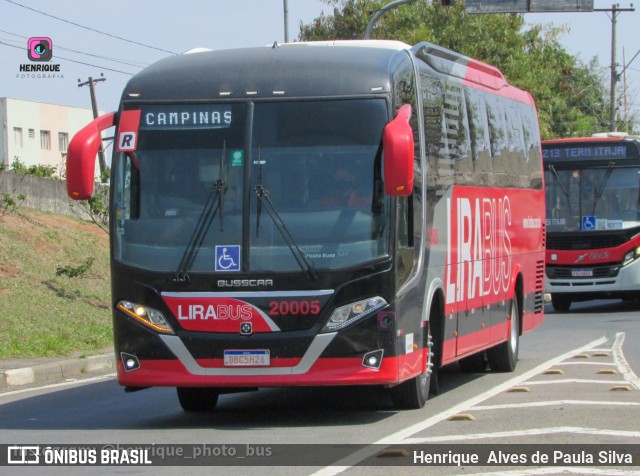 Lirabus 20005 na cidade de Campinas, São Paulo, Brasil, por Henrique Alves de Paula Silva. ID da foto: 10409065.