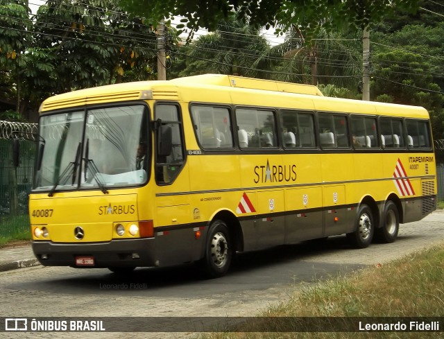 Viação Itapemirim 40087 na cidade de São Paulo, São Paulo, Brasil, por Leonardo Fidelli. ID da foto: 10411782.