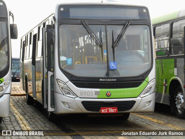 Viação Garcia 8905 na cidade de Londrina, Paraná, Brasil, por Jonatan Eduardo Jurk Ramos. Número da foto: #10412290.