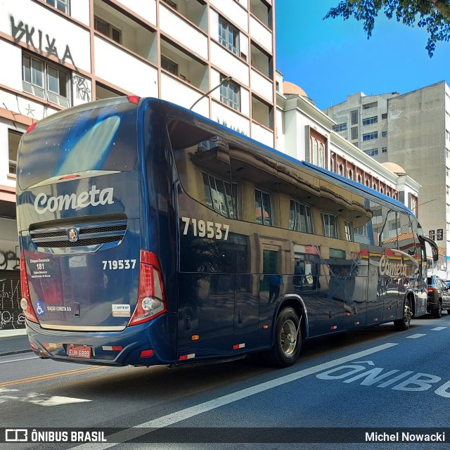 Viação Cometa 719537 na cidade de São Paulo, São Paulo, Brasil, por Michel Nowacki. ID da foto: 10412670.