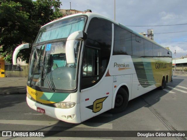 Empresa Gontijo de Transportes 14390 na cidade de Belo Horizonte, Minas Gerais, Brasil, por Douglas Célio Brandao. ID da foto: 10411595.