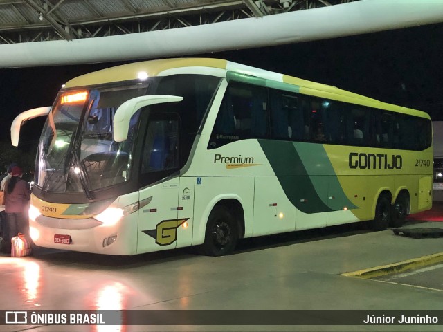 Empresa Gontijo de Transportes 21740 na cidade de Marília, São Paulo, Brasil, por Júnior Juninho. Número da foto: #10411954.