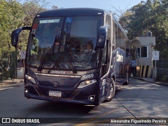 Viação Cometa 721511 na cidade de São Paulo, São Paulo, Brasil, por Alexandre Figueiredo Pereira. ID da foto: 10413895.