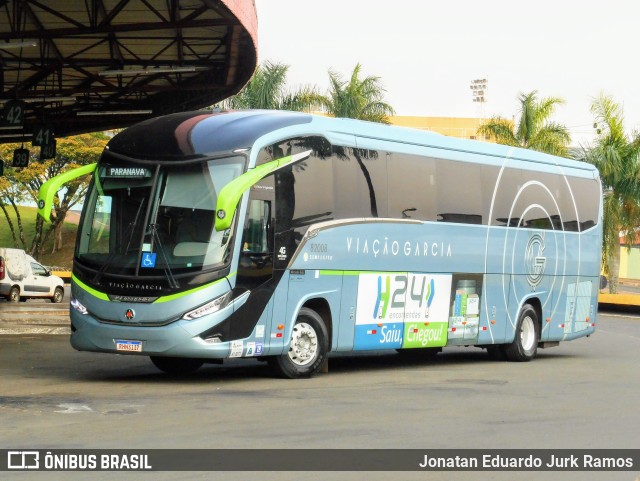 Viação Garcia 82008 na cidade de Londrina, Paraná, Brasil, por Jonatan Eduardo Jurk Ramos. Número da foto: #10412206.