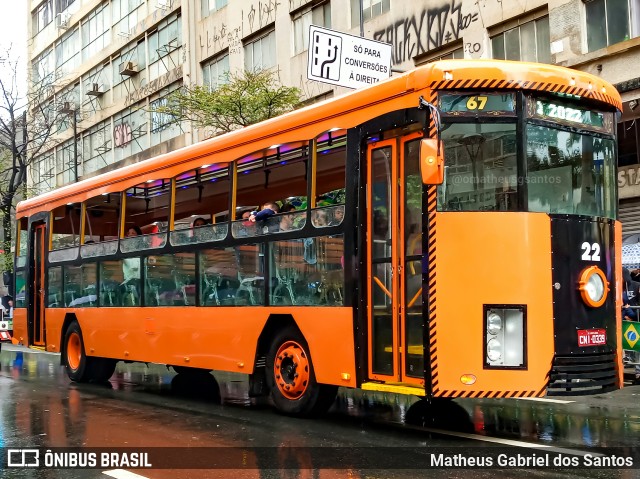 Ônibus Particulares 22 na cidade de Campinas, São Paulo, Brasil, por Matheus Gabriel dos Santos. ID da foto: 10411146.