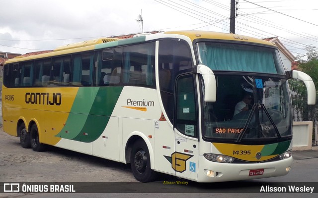 Empresa Gontijo de Transportes 14395 na cidade de Fortaleza, Ceará, Brasil, por Alisson Wesley. Número da foto: #10415440.