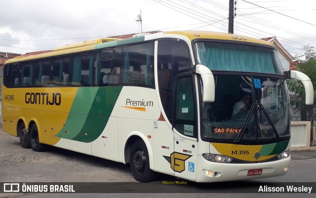 Empresa Gontijo de Transportes 14395 na cidade de Fortaleza, Ceará, Brasil, por Alisson Wesley. ID da foto: 10415440.