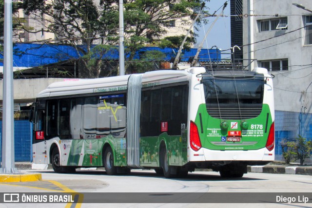 Next Mobilidade - ABC Sistema de Transporte 8178 na cidade de São Bernardo do Campo, São Paulo, Brasil, por Diego Lip. ID da foto: 10416267.