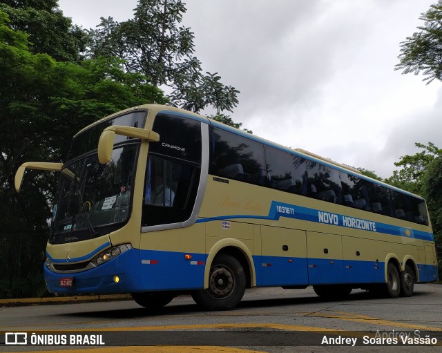 Viação Novo Horizonte 1031611 na cidade de São Paulo, São Paulo, Brasil, por Andrey  Soares Vassão. ID da foto: 10416181.