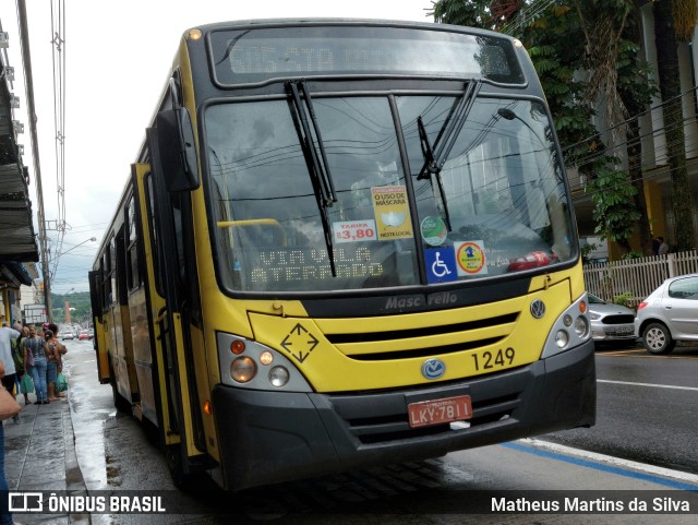 Viação Sul Fluminense 1249 na cidade de Volta Redonda, Rio de Janeiro, Brasil, por Matheus Martins da Silva. ID da foto: 10417152.