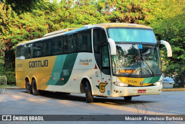 Empresa Gontijo de Transportes 17235 na cidade de São Paulo, São Paulo, Brasil, por Moaccir  Francisco Barboza. Número da foto: #10415729.