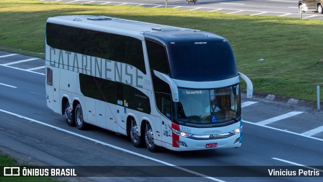 Auto Viação Catarinense 3536 na cidade de Joinville, Santa Catarina, Brasil, por Vinicius Petris. Número da foto: #10416242.