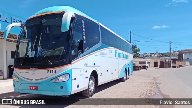 Emtram 5110 na cidade de Barra da Estiva, Bahia, Brasil, por Flávio  Santos. Número da foto: #10415001.