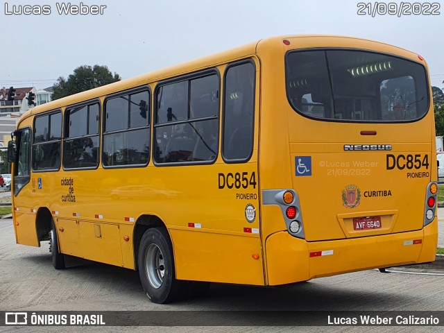 Cristo Rei > CCD Transporte Coletivo > SPE Via Mobilidade S/A DC854 na cidade de Curitiba, Paraná, Brasil, por Lucas Weber Calizario. Número da foto: #10414621.