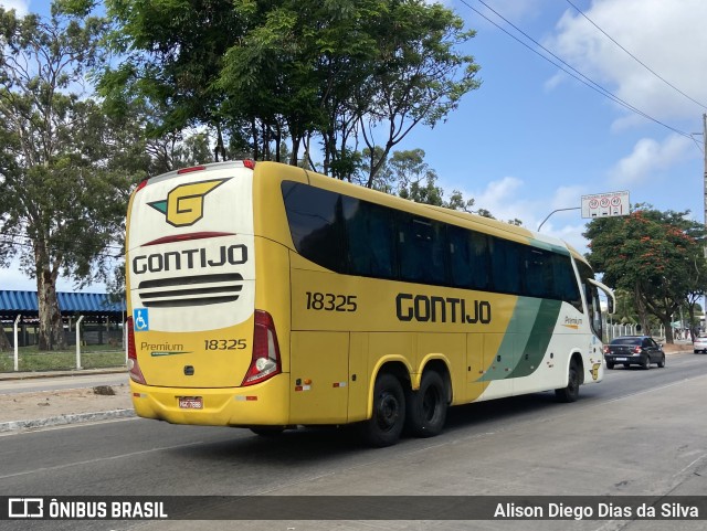 Empresa Gontijo de Transportes 18325 na cidade de Natal, Rio Grande do Norte, Brasil, por Alison Diego Dias da Silva. ID da foto: 10414494.