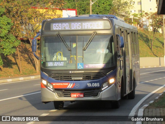 Transportes Capellini 19.085 na cidade de Campinas, São Paulo, Brasil, por Gabriel Brunhara. Número da foto: #10417585.