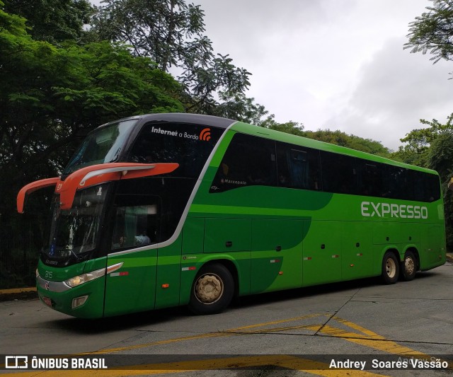 Expresso Transporte e Turismo Ltda. 3115 na cidade de São Paulo, São Paulo, Brasil, por Andrey  Soares Vassão. ID da foto: 10416007.