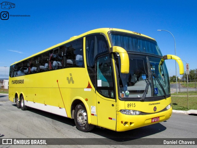 Viação Itapemirim 8915 na cidade de Brasília, Distrito Federal, Brasil, por Daniel Chaves. Número da foto: #10418130.